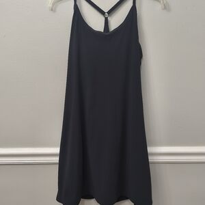 Outdoor Voices The Exercise Dress w/Built-in Short Black Medium ActivewearTravel